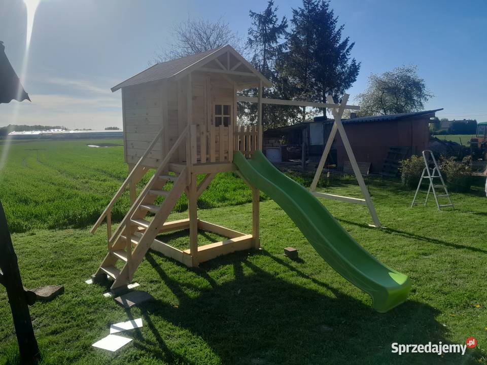 Domki drewniane place zabaw dzieci Rzeszów