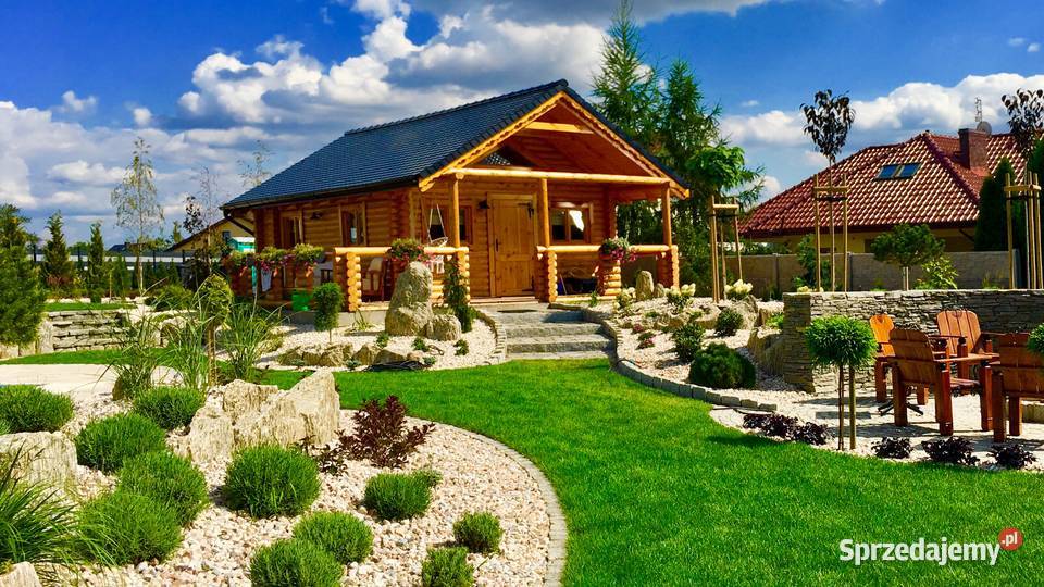 DREWNIANY DOMEK LETNISKOWY Z TARASEM Z BALI 180 Rzeszów