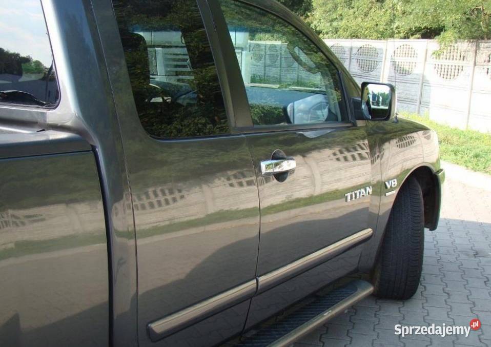 NISSAN TITAN 20042009 DRZWI TYLNE PRAWE LEWE TYŁ Nowy Tomyśl