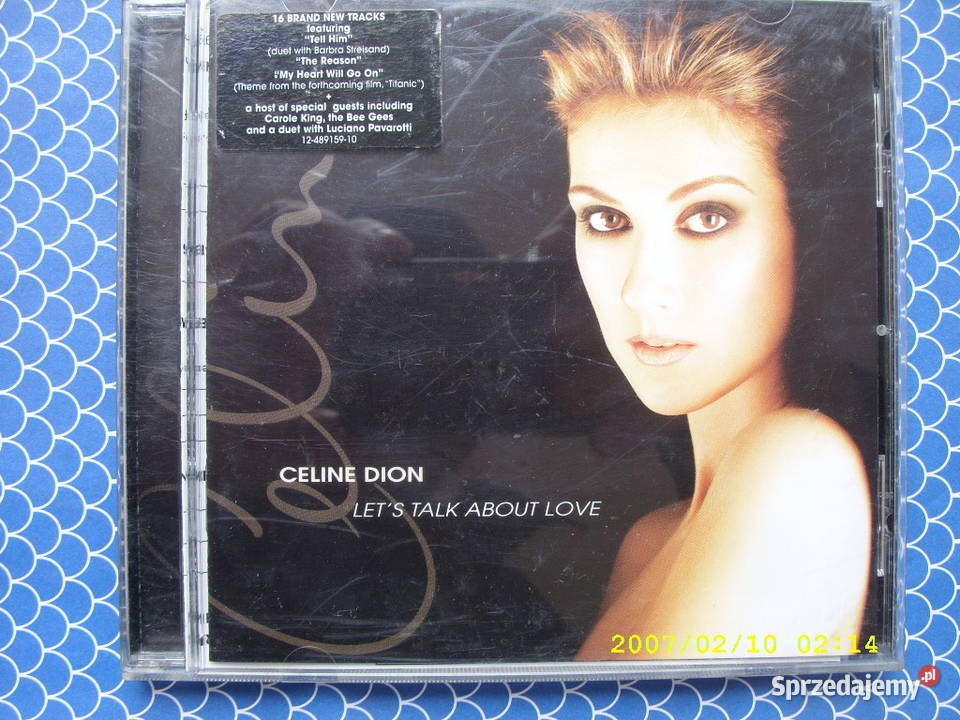 POP CD CELINE DIONLETS TALK ABOUT LOVE 1997 pop dolnośląskie Wołów