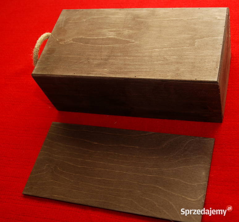 szkatułka stara drewniana skrzynka 56x21 Warszawa