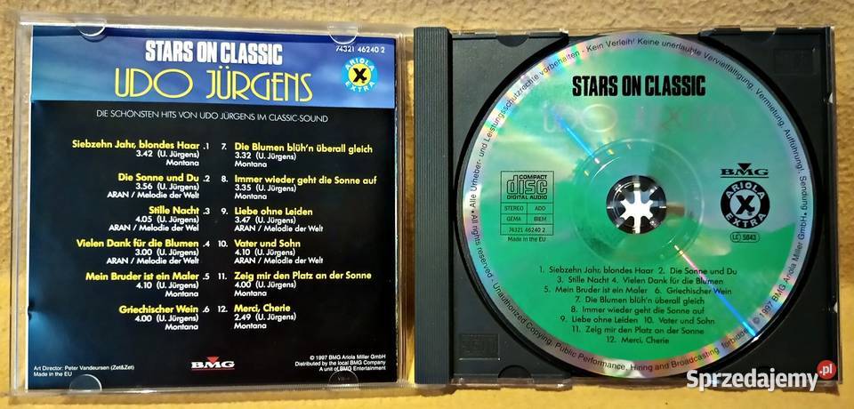 Cd Die Schnsten Hits Von Udo Jrgens Im CD Warszawa