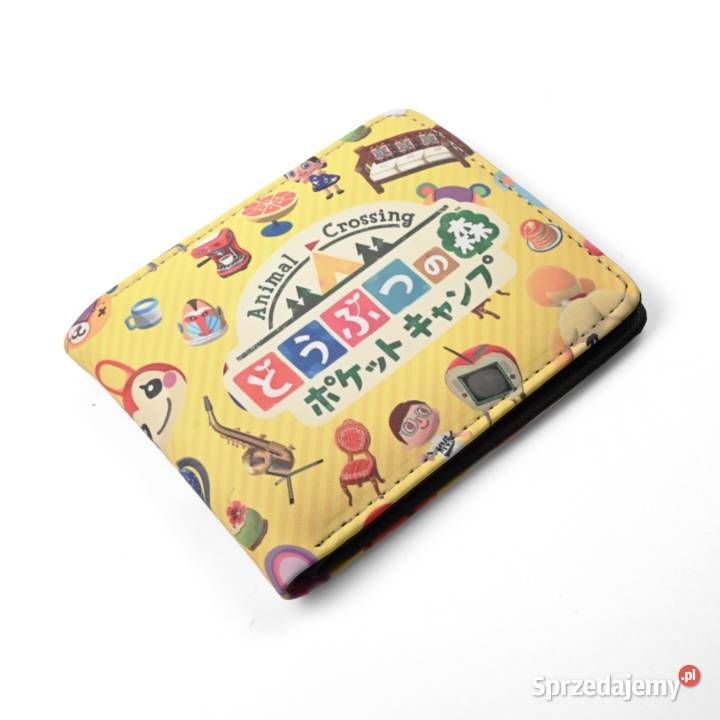 Pocket Camp 13 EkoSkóra Portfel Animal Crossing Szczecin