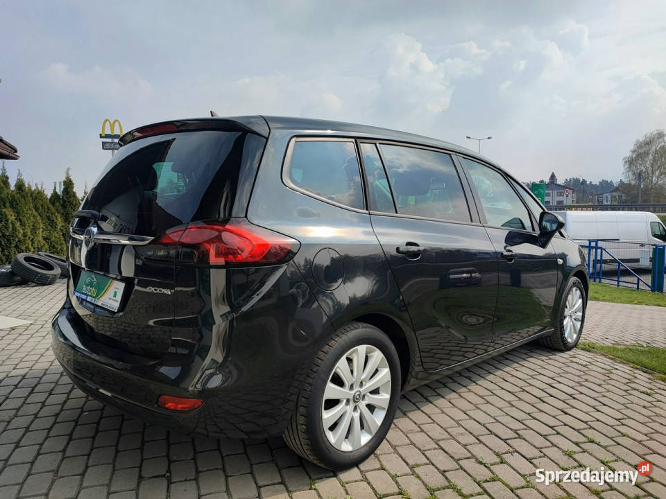 Opel Zafira 14 Turbo Edition 7 osobowa czarny