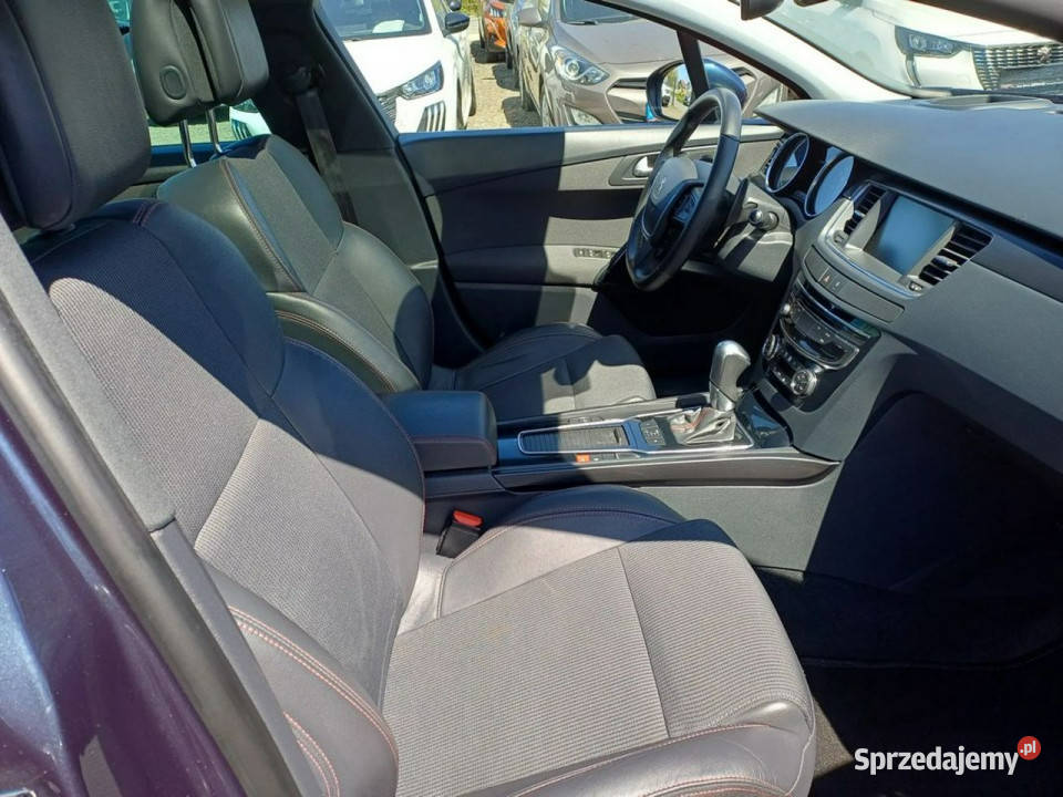 Peugeot 508 GTLineHeadUPAlu17 Skóra Automat wielofunkcyjna kierownica Chrzanów