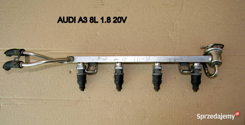LISTWA WTRYSKOWA AUDI A3 8L 18 20V 06A133317B Listwy wtryskowe Mysłaków
