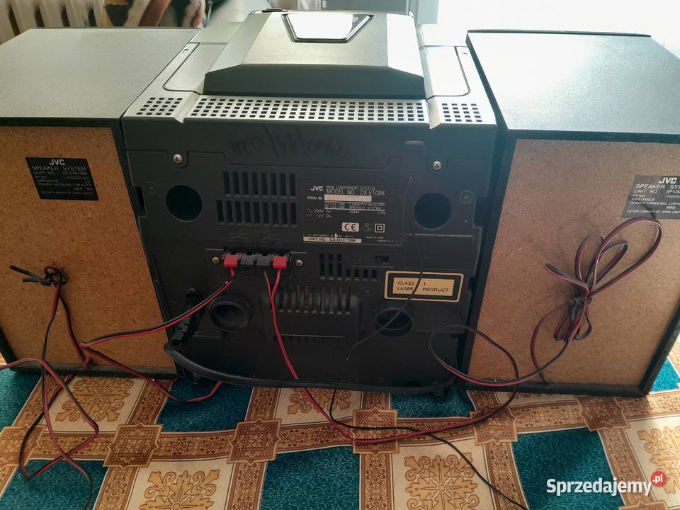 Mini wieża Jvc model DXE10BK głośniki Jvc Tarnów sprzedam
