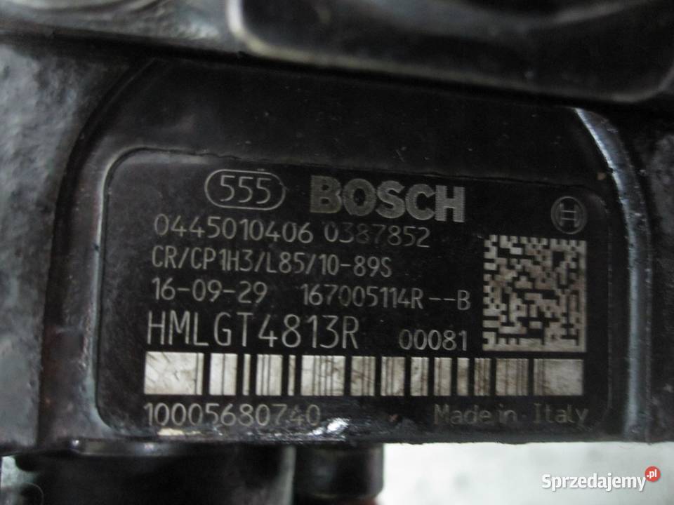 TRAFIC VIVARO PRIMASTAR 16 DCI BITURBO R9M452 Pompy wtryskowe świętokrzyskie