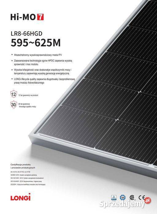 Zestaw budżetowy 15kWh LV panele inwerter 3 fazy małopolskie sprzedam