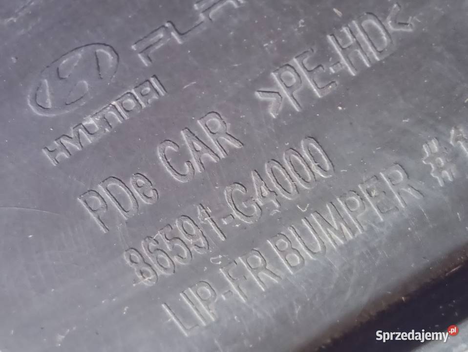 Spoiler Dokładka Zderzaka Przód Hyundai i30 III Pleszew