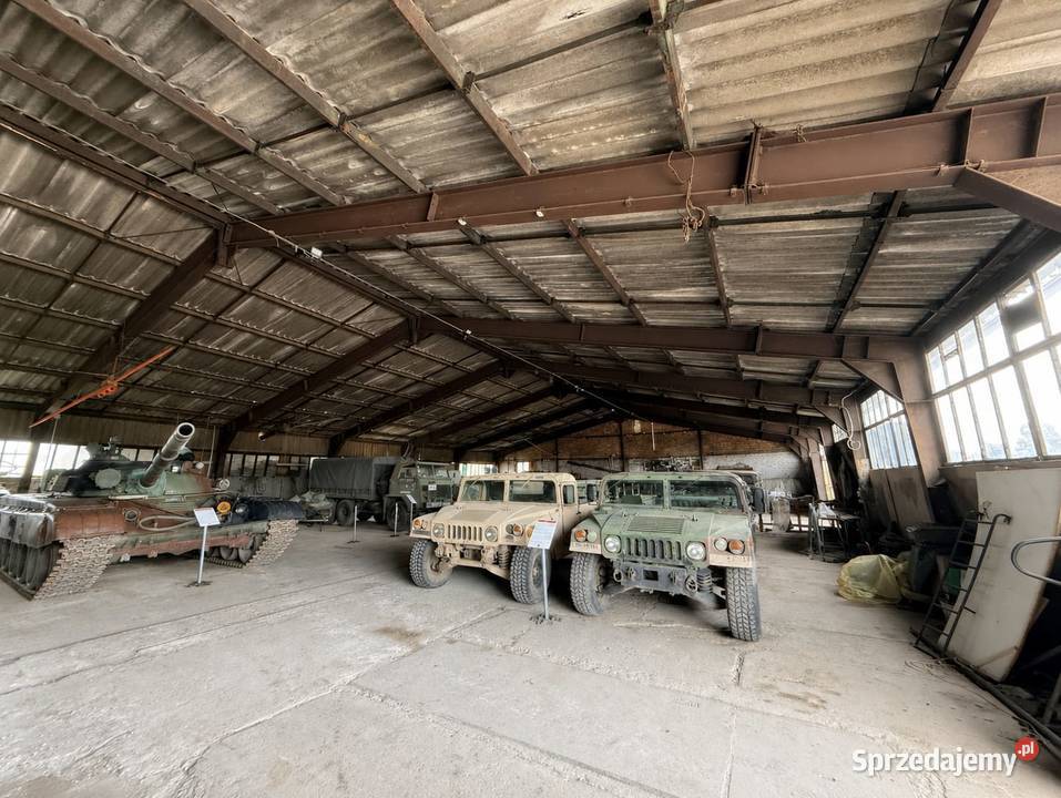 Hala hangar 856 m lotnisku i Międzynarodowym