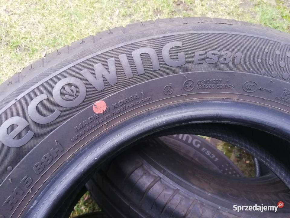 opony letnie 18565R15 KUMHO 7mm 2023 pomorskie Kwidzyn