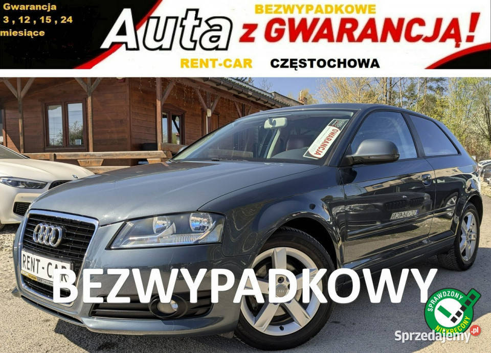 Audi A3 3drzwiowe 16i105OPŁACONYBezwypadkowy Częstochowa