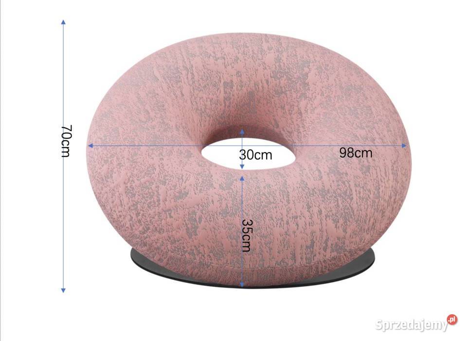 Fotel wypoczynkowy Donut różne kolory dostawa 0 wielkopolskie Tarchały Małe