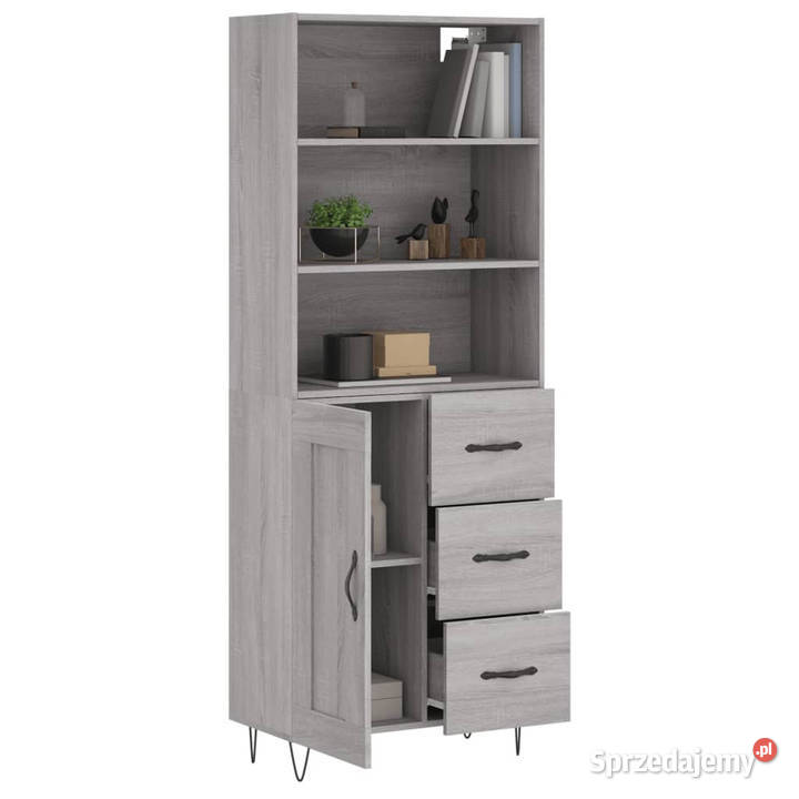 Witrynka szary dąb sonoma 695x34x180 materiał Warszawa