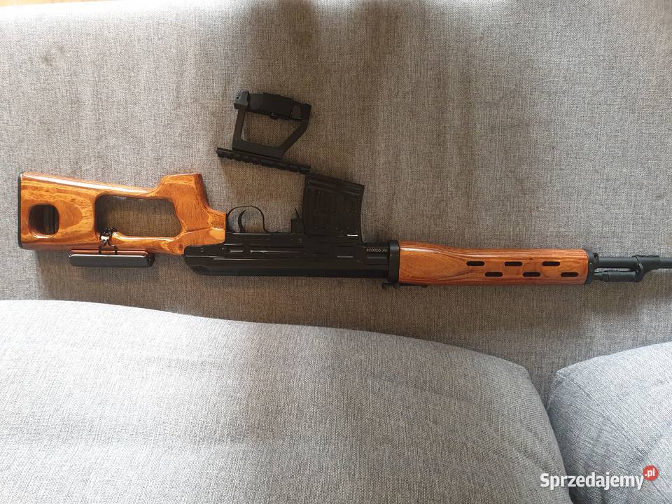 Replika asg karabiny snajperskiego SWD drewniana Pabianice sprzedam