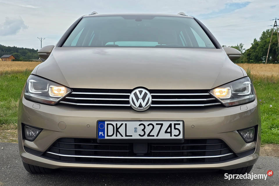 VW Golf sportvan 20 tdi Blumotion Highline bluetooth Bystrzyca Kłodzka sprzedam