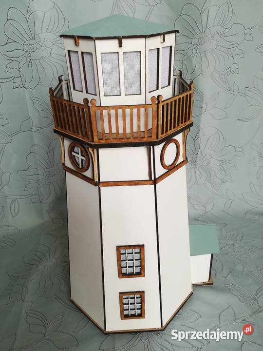 Latarnia lampa led dekoracja biały Poznań