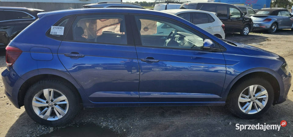 Volkswagen Polo Polo 10 akantara ledy VI 2017 wielkopolskie Pleszew