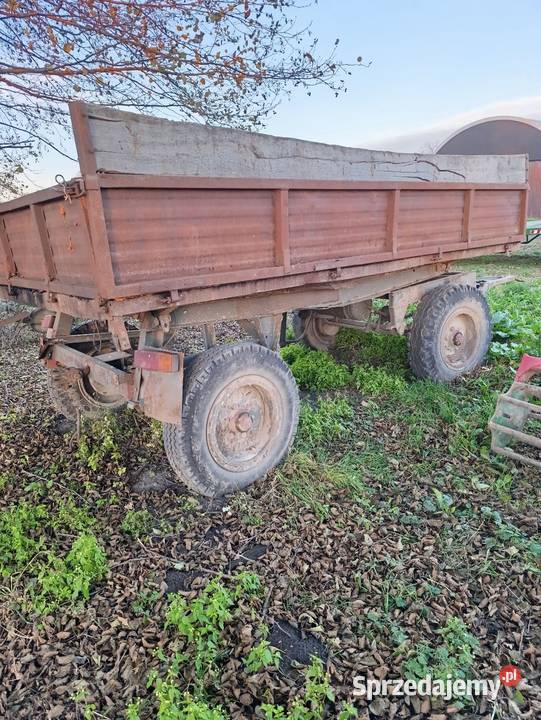Przyczepa D47 w całości na części uszkodzony sprzedam