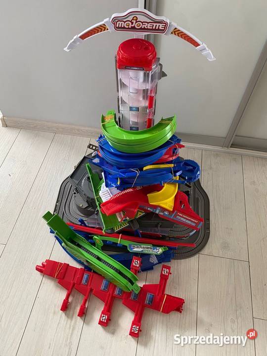 Zestaw Wielki Garaż Parking Super City Majorette Gliwice sprzedam