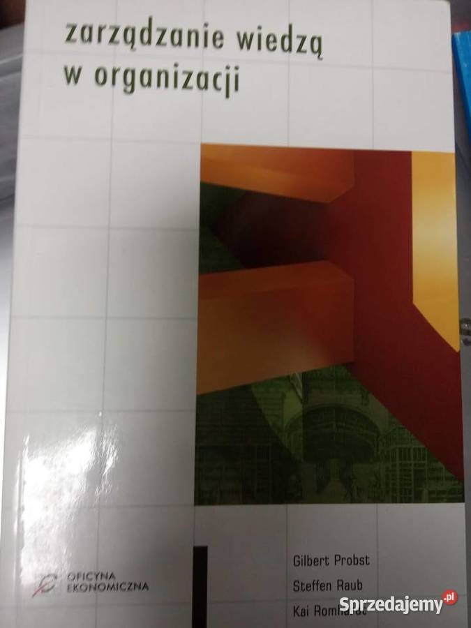 Zarządzanie wiedzą w organizacji książki Antykwariat Warszawa