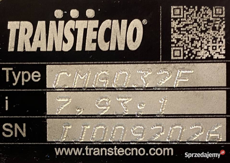 motoreduktor przekładnia 3kW 363obr Pigża