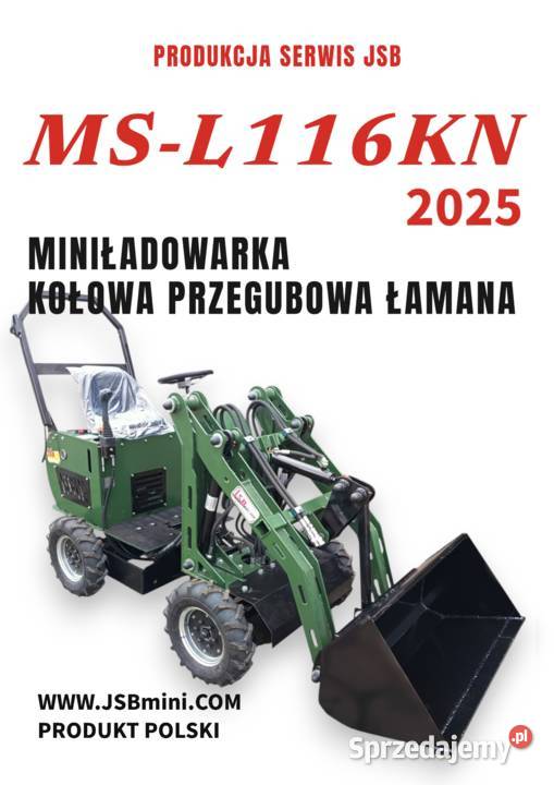 Mini Ładowarka Koparka Wozidło OGRODOWE NOWE Toruń