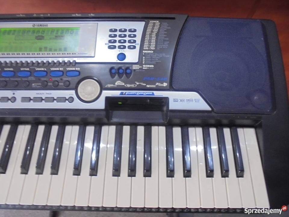 ヤマハ YAMAHA キーボード PSR-540 Yamaha PSR-540 - Specyfikacja, parametry, opinie