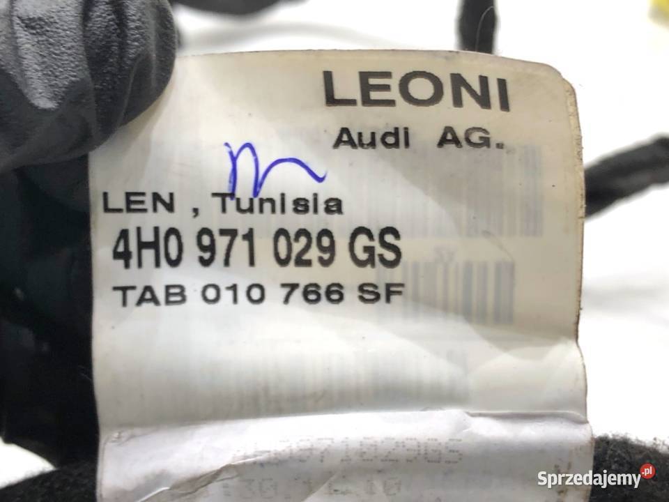 WIĄZKA DRZWI PRZÓD LEWY AUDI A8 D4 4H0971029GS