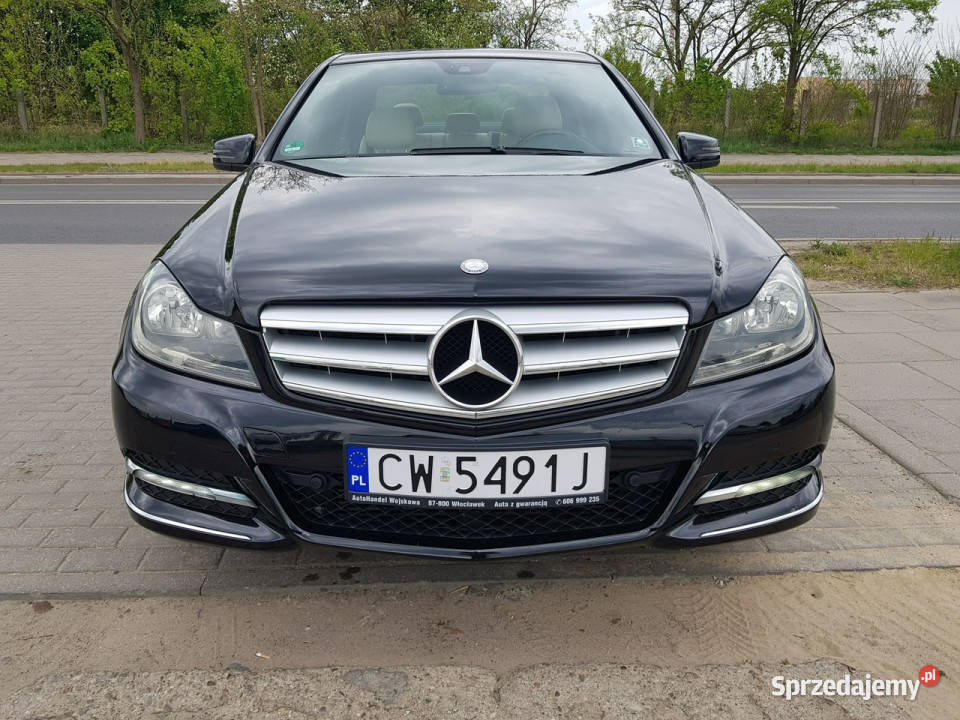 Mercedes C 250 C250 CGI 204 Automat Jasne Skóry bluetooth