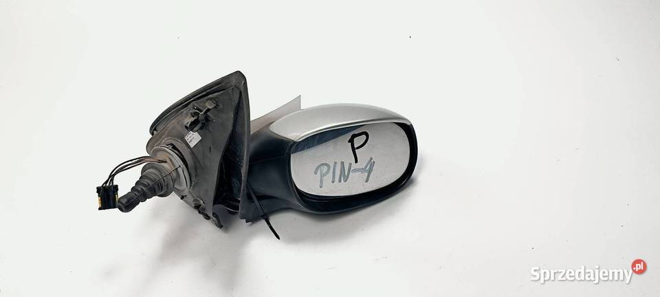 LUSTERKO PRAWE PEUGEOT 206 4PIN