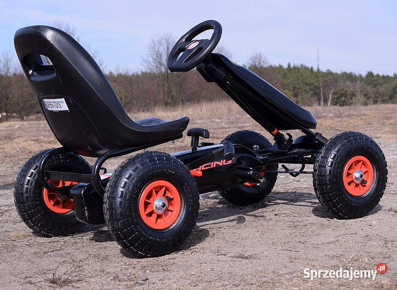 BAWIBUS pojazd GOKART NA PEDAŁY pompowane koła śląskie Myszków