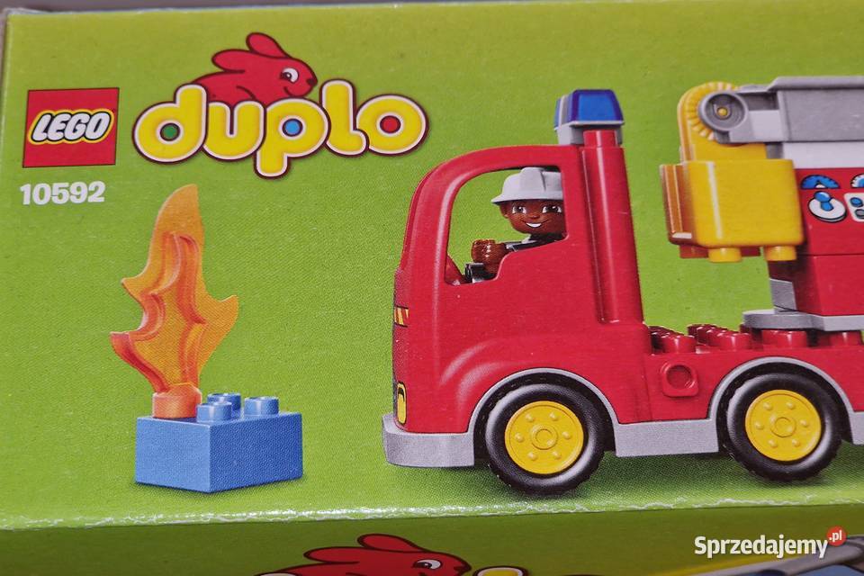 LEGO DUPLO 10592 Wóz strażacki pudełko Warszawa