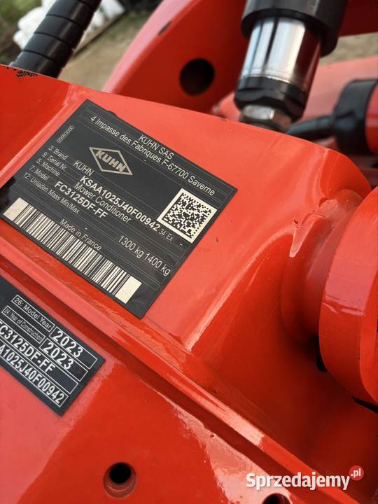 Kosiarka Czołowa KUHN GMD 3125 Mały Płock