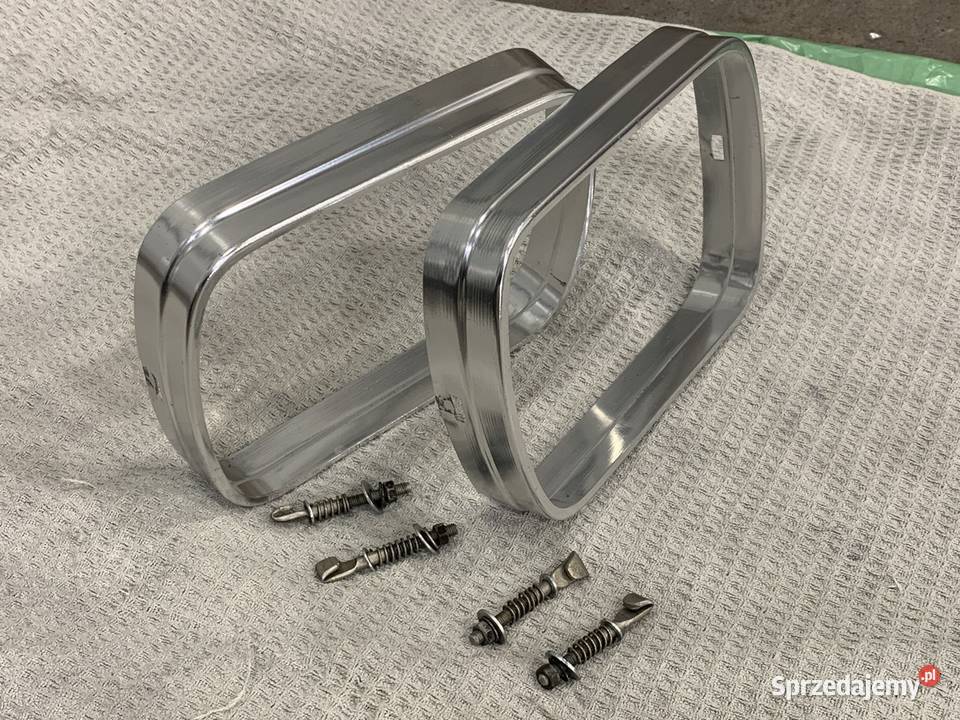 Chrom ramki lamp Fiat 126p aluminiowe oryginalne Kraków