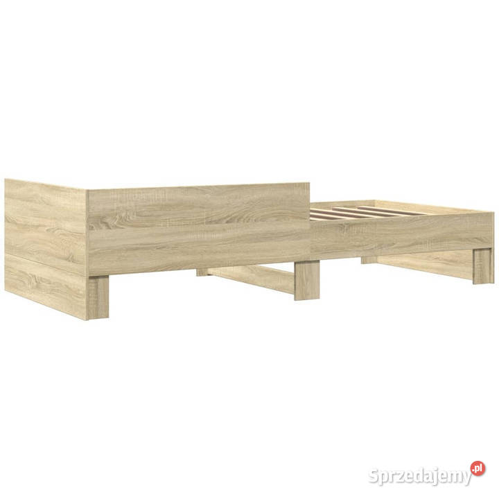 Łóżko bez materaca dąb sonoma 75x190 WM849595