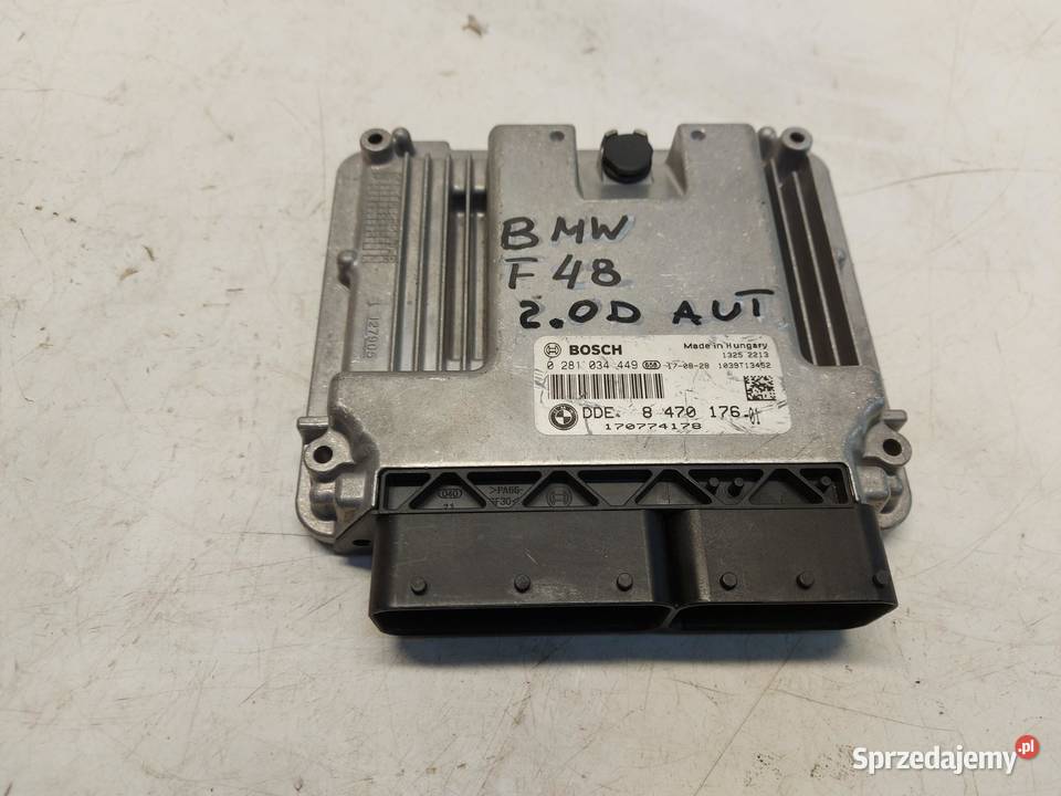 BMW F48 X1 20d 20D Komputer sterownik silnika dolnośląskie