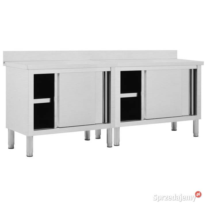 Stoły robocze przesuwne drzwi 2 200x50x9597 stal Warszawa