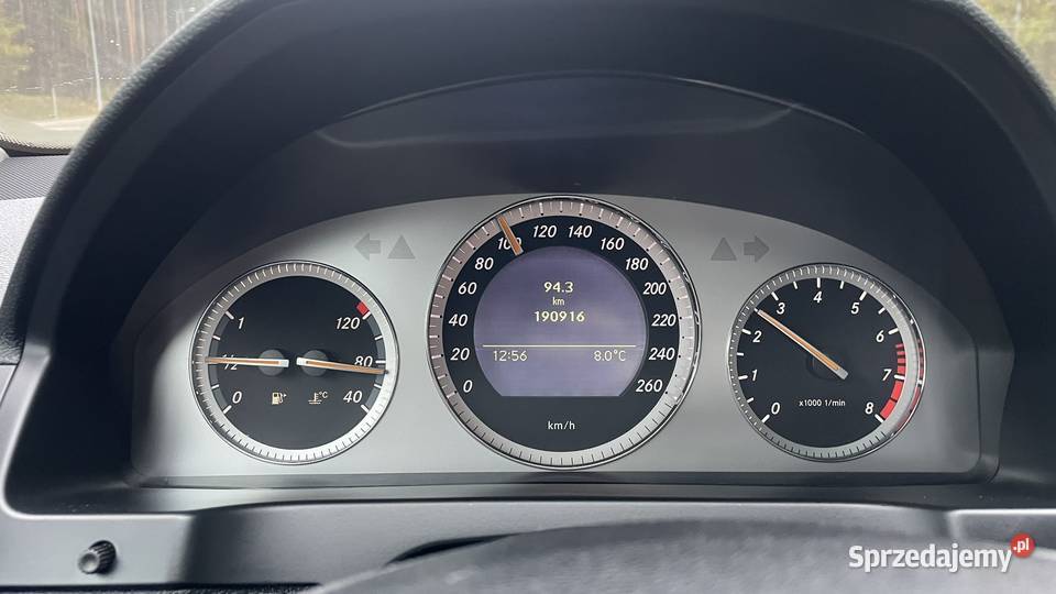 MercedesBenz Klasa C W204 C200 18 Kompressor Rok produkcji 2007 Białystok