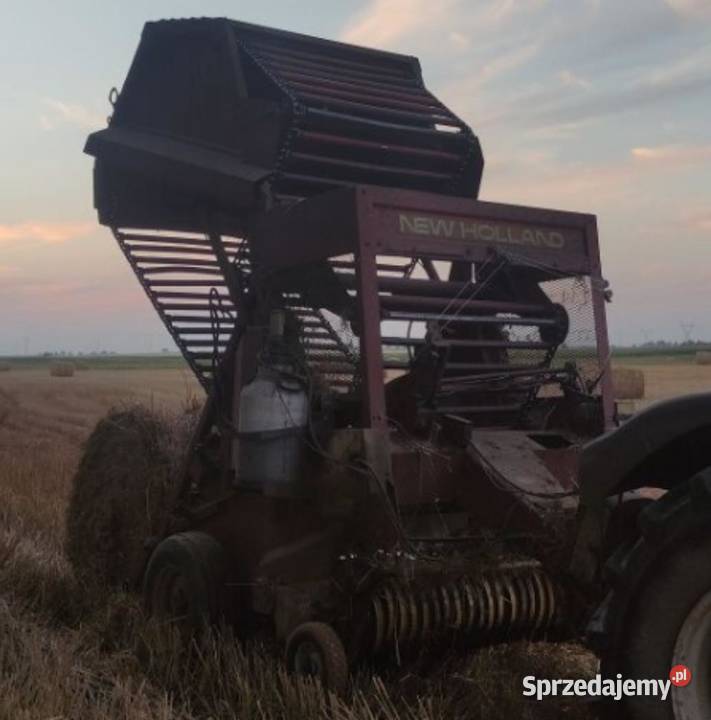 Prasa Holland 841 zmiennokomorowa łańcuchowa Maszyny rolnicze Sukowy