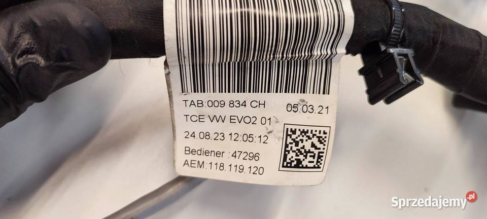 VW TIGUAN II WIĄZKA SILNIKA 15 TSI 05E971610S osobowe dolnośląskie sprzedam
