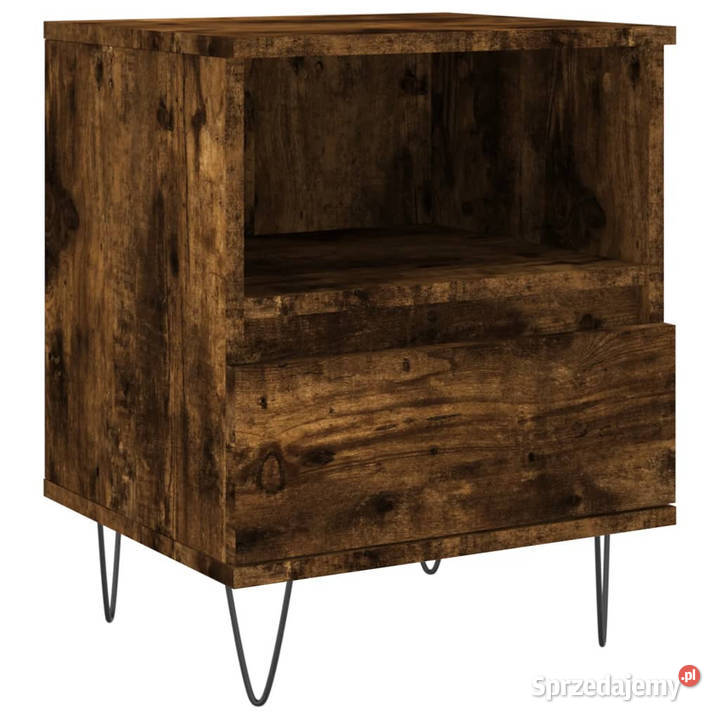 Szafka nocna przydymiony dąb 40x35x50 WM830630 Warszawa