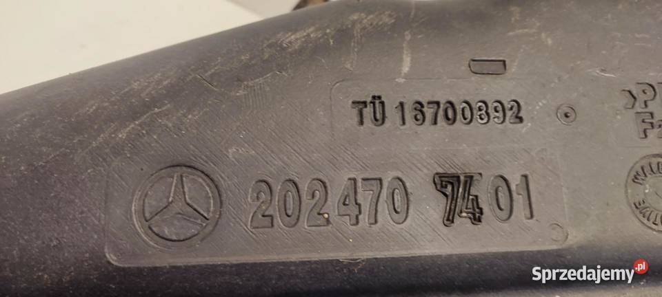 MERCEDES W208 ZBIORNIK PALIWA A2024707401 osobowe dolnośląskie