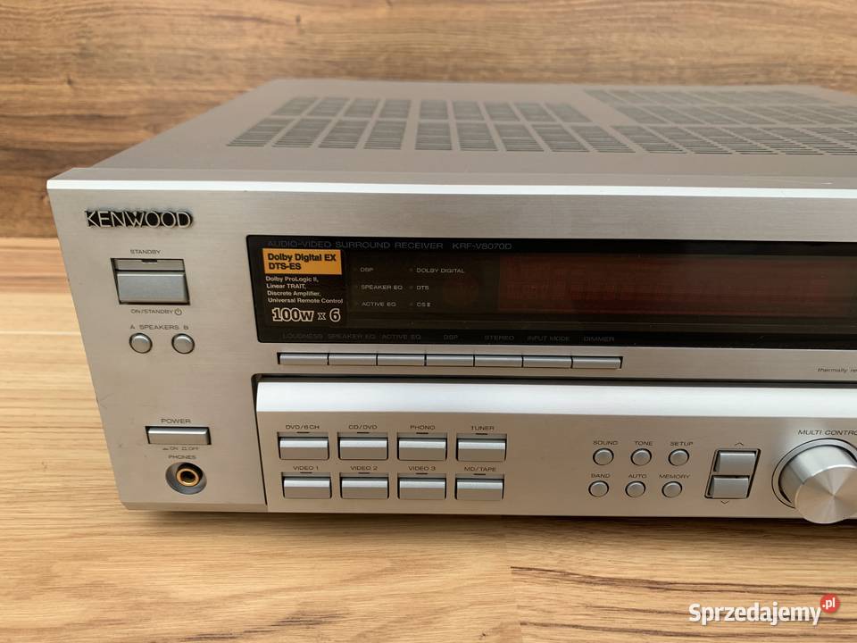 Amplituner Kenwood KRFV8070D 6 X 100W Wzmacniacze i pokrewne Elektronika Opole sprzedam