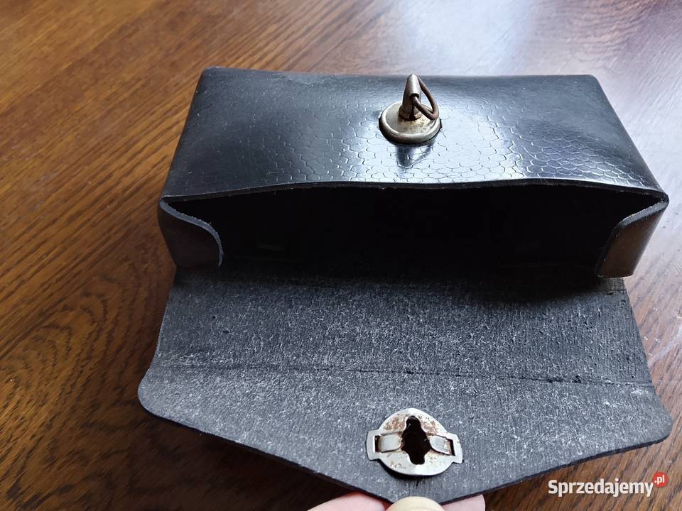 Saszetka rowerowa na narzędzia sakwa skórzana