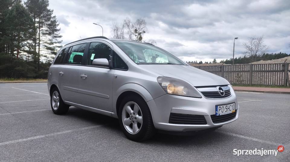Opel Zafira 19 120 6 biegowy 7 osobowy