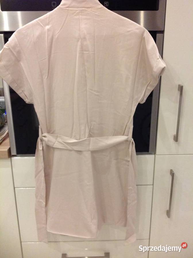 Beżowa Sukienka Damska EDAN 36 Nowa Sól sprzedam