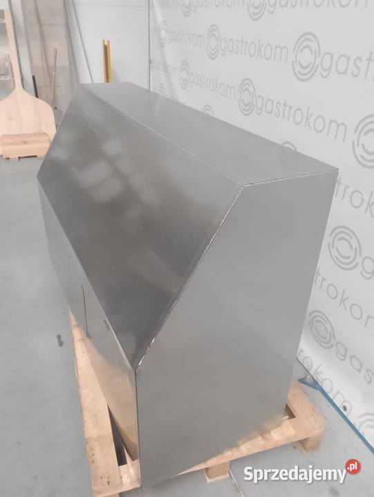 Okap przyścienny trapezowy z łapaczami 140x90x50 Wrocław