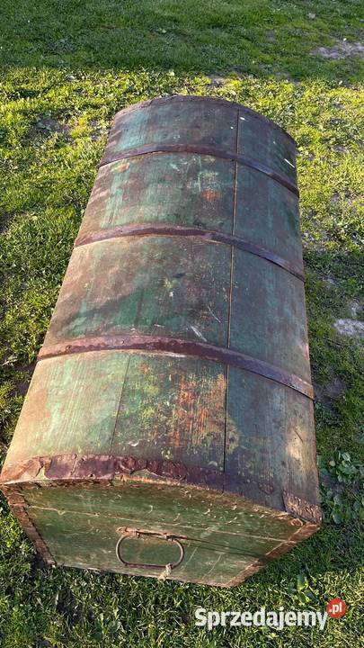 Antyczna skrzynia świetny stan Do renowacji z Rzeszów